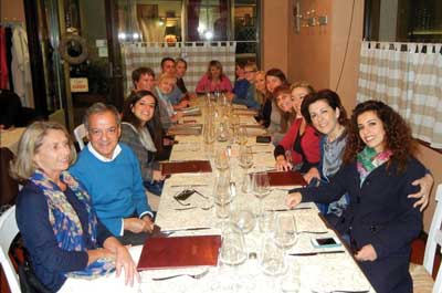 Alliance Members at a dinner meeting in Italy
